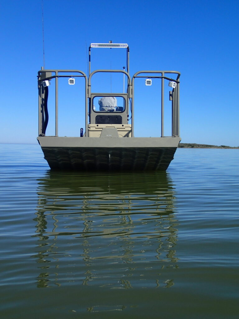 Flounder Boats custom aluminum boat built by Boat Right Marine in Alvin, Texas, photo 5