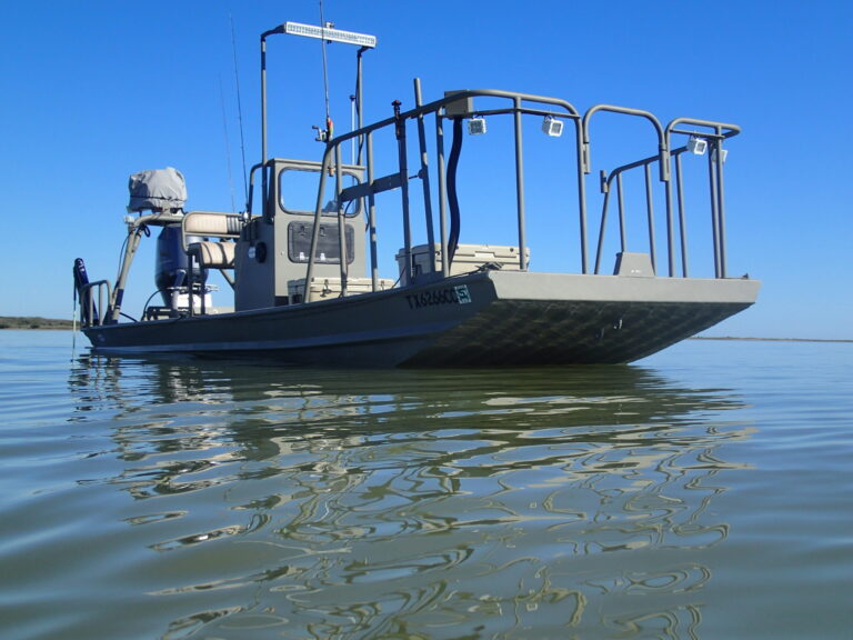 Flounder Boats custom aluminum boat built by Boat Right Marine in Alvin, Texas, photo 6