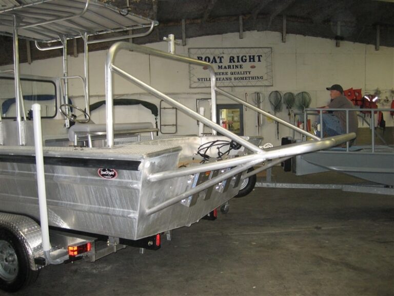Work Boats custom aluminum boat built by Boat Right Marine in Alvin, Texas, photo 3