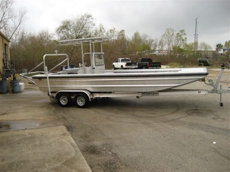 Work Boats custom aluminum boat built by Boat Right Marine in Alvin, Texas, photo 6