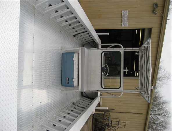 Work Boats custom aluminum boat built by Boat Right Marine in Alvin, Texas, photo 7