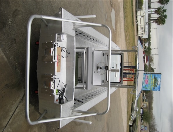 Work Boats custom aluminum boat built by Boat Right Marine in Alvin, Texas, photo 9