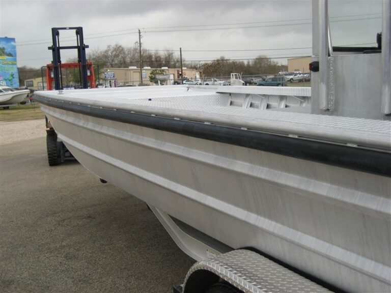 Work Boats custom aluminum boat built by Boat Right Marine in Alvin, Texas, photo 10