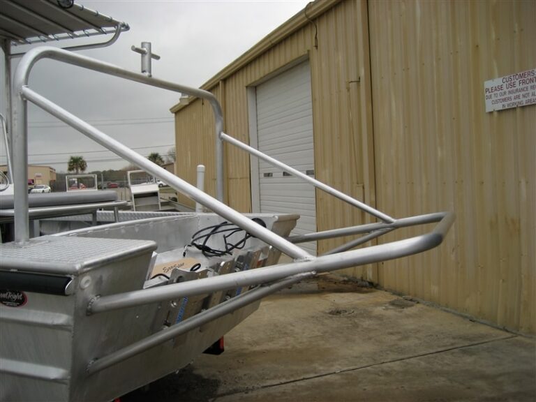 Work Boats custom aluminum boat built by Boat Right Marine in Alvin, Texas, photo 11