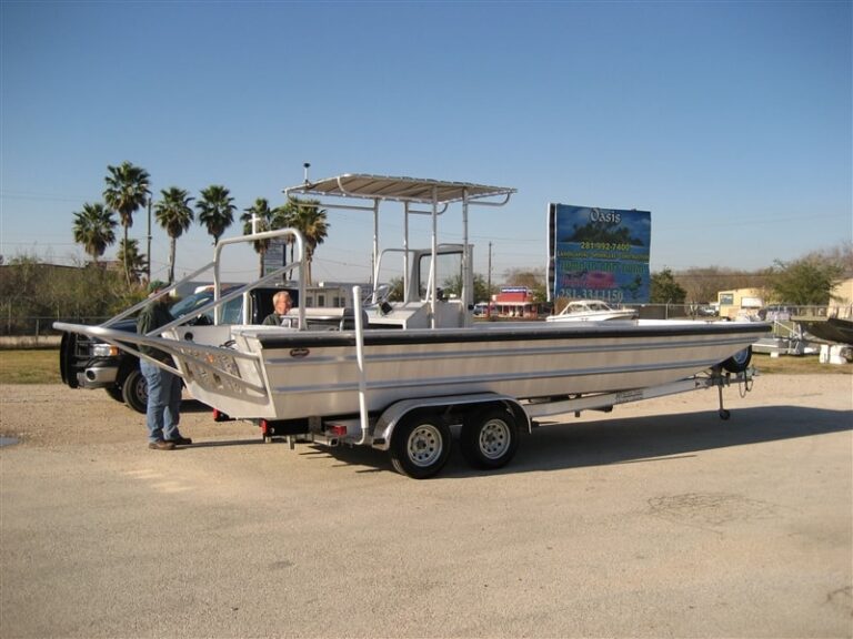 Work Boats custom aluminum boat built by Boat Right Marine in Alvin, Texas, photo 16
