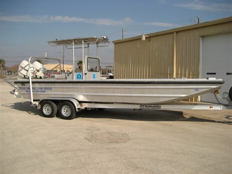 Work Boats custom aluminum boat built by Boat Right Marine in Alvin, Texas, photo 19