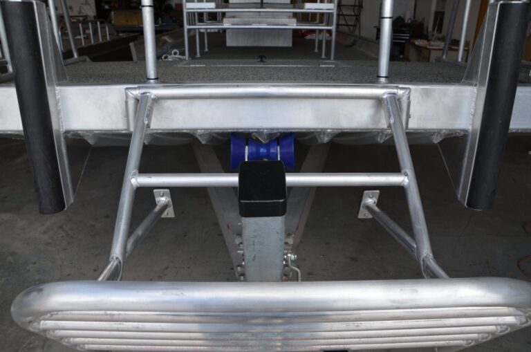 Work Boats custom aluminum boat built by Boat Right Marine in Alvin, Texas, photo 22